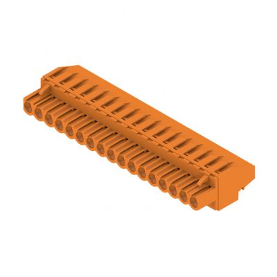 WEIDMULLER BLZP 5.00HC/17/270 SN OR BX Wtyk PCB (złącze wiązki), 5.00 mm, Liczba biegunów: 17, Przyłącze z jarzmem 1958730000 /18szt./ (1958730000)