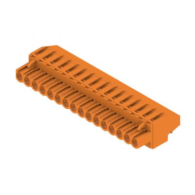 WEIDMULLER BLZP 5.00HC/16/270 SN OR BX Wtyk PCB (złącze wiązki), 5.00 mm, Liczba biegunów: 16, Przyłącze z jarzmem 1958740000 /18szt./ (1958740000)