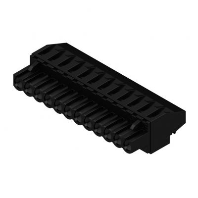 WEIDMULLER BLZP 5.00HC/12/270 SN BK BX Wtyk PCB (złącze wiązki), 5.00 mm, Liczba biegunów: 12, Przyłącze z jarzmem 1959000000 /30szt./ (1959000000)
