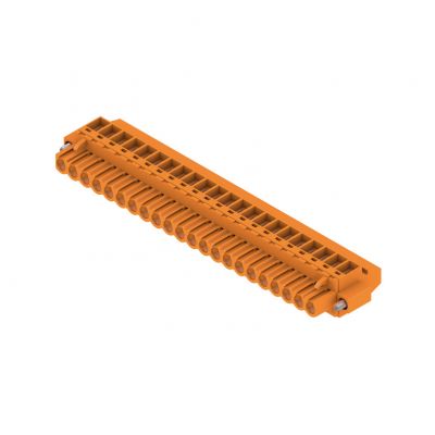 WEIDMULLER BLZP 5.00HC/22/90F SN OR BX Wtyk PCB (złącze wiązki), 5.00 mm, Liczba biegunów: 22, Przyłącze z jarzmem 1959240000 /12szt./ (1959240000)