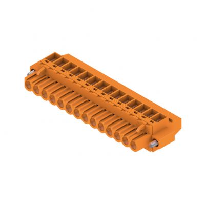 WEIDMULLER BLZP 5.00HC/14/90F SN OR BX Wtyk PCB (złącze wiązki), 5.00 mm, Liczba biegunów: 14, Przyłącze z jarzmem 1959350000 /18szt./ (1959350000)