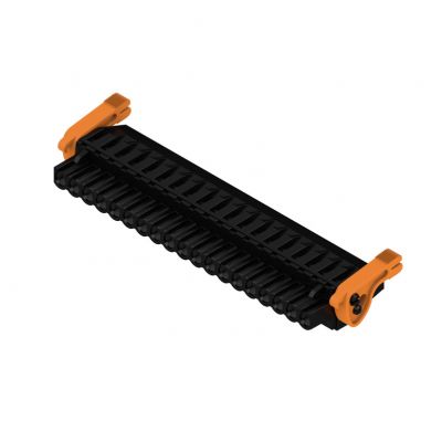 WEIDMULLER BLZP 5.00HC/19/270LR SN BK BX Wtyk PCB (złącze wiązki), 5.00 mm, Liczba biegunów: 19, Przyłącze z jarzmem 1961020000 /12szt./ (1961020000)