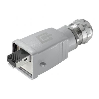 WEIDMULLER IE-PS-V05M-RJ45-FH Złącze RJ45, IP67, złącze 1: RJ45, Przyłącze 2: IDCAWG 26...AWG 22 1963200000 /10szt./ (1963200000)