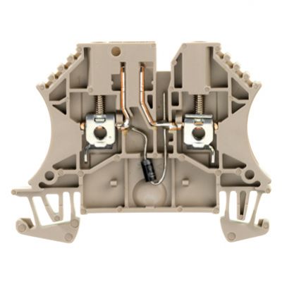 WEIDMULLER WTR 2.5 D- 2STB 6.9/2.3 Bloki odczepów probierczych, złącze śrubowe, 2.5 mm², 500 V, 1 A, obrotowy, Separacja poprzeczna: bez, zintegrowane gniazdo kontrolne: Tak, TS 35, Cie 1964810000 /25 (1964810000)