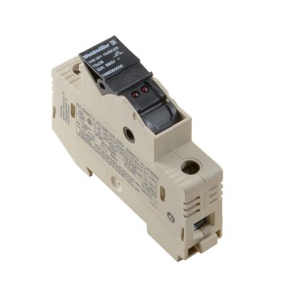 WEIDMULLER WSI 25/1 10X38/LED 690V Zacisk bezpiecznika, Złącze śrubowe, element bezpiecznikowy, z LED, zamknięte, złącze śrubowe, 25 mm², 690 V, 32 A, maks. 3W do gG/gL maks. 1,2W do aM 1966060000 /12 (1966060000)
