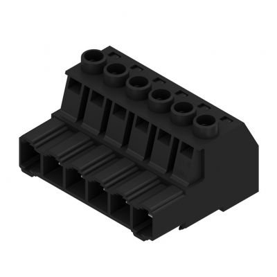WEIDMULLER SUZ 10.16HP/06/180G AG BK BX Wtyk PCB (złącze wiązki), 10.16 mm, Liczba biegunów: 6, Przyłącze z jarzmem 1966920000 /22szt./ (1966920000)