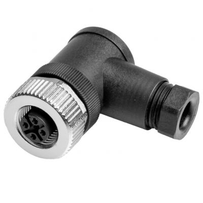 WEIDMULLER SAIBW-4/7-ZF Wtyczka okrągła (możliwość dostosowania), Gniazdo, kątowe, złącze sprężynowe, M12, 0.14 mm², 0.5 mm², 4 - 6 mm, Liczba biegunów: 4, Przyłącze ekranu: 1967880000 /1szt./ (1967880000)