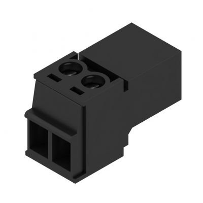 WEIDMULLER SCZ 3.81/02/180G SN BK BX Wtyk PCB (złącze wiązki), 3.81 mm, Liczba biegunów: 2, Przyłącze z jarzmem 1970010000 /50szt./ (1970010000)
