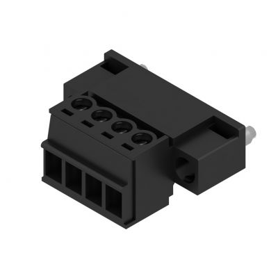 WEIDMULLER SCZ 3.81/04/180FI SN BK BX Wtyk PCB (złącze wiązki), 3.81 mm, Liczba biegunów: 4, Przyłącze z jarzmem 1970720000 /50szt./ (1970720000)