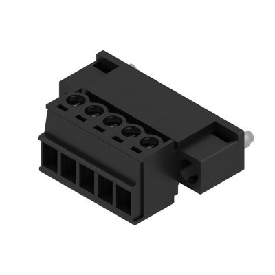 WEIDMULLER SCZ 3.81/05/180FI SN BK BX Wtyk PCB (złącze wiązki), 3.81 mm, Liczba biegunów: 5, Przyłącze z jarzmem 1970740000 /50szt./ (1970740000)
