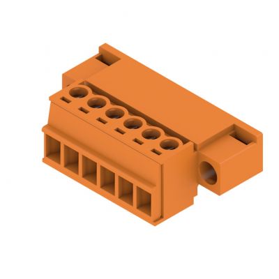 WEIDMULLER SCZ 3.81/06/180F SN OR BX Wtyk PCB (złącze wiązki), 3.81 mm, Liczba biegunów: 6, Przyłącze z jarzmem 1970960000 /50szt./ (1970960000)