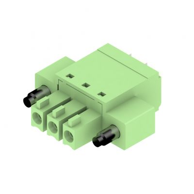 WEIDMULLER BCF 3.81/03/180F SN GN BX Wtyk PCB (złącze wiązki), listwa z gniazdami, 3.81 mm, Liczba biegunów: 3, PUSH IN, Złącze sprężynowe 1971100000 /50szt./ (1971100000)