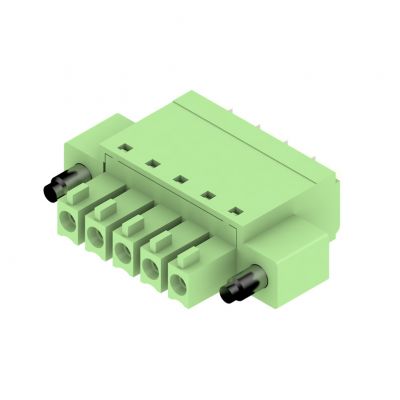WEIDMULLER BCF 3.81/05/180F SN GN BX Wtyki PCB (złącza płyty), listwa z gniazdami, 3.81 mm, Liczba biegunów: 5 1971150000 /50szt./ (1971150000)