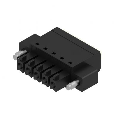 WEIDMULLER BCF 3.81/05/180F SN BK BX Wtyk PCB (złącze wiązki), listwa z gniazdami, 3.81 mm, Liczba biegunów: 5, PUSH IN, Złącze sprężynowe 1971620000 /50szt./ (1971620000)