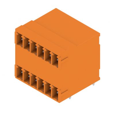 WEIDMULLER SCD 3.81/12/90G 3.2SN OR BX Wtyki PCB (złącza płyty), 3.81 mm, Liczba biegunów: 12, kąt odejścia: 90° 1972830000 /50szt./ (1972830000)