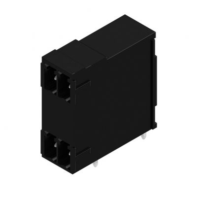 WEIDMULLER SCD 3.81/04/90G 3.2SN BK BX Wtyki PCB (złącza płyty), 3.81 mm, Liczba biegunów: 4, kąt odejścia: 90° 1973100000 /50szt./ (1973100000)