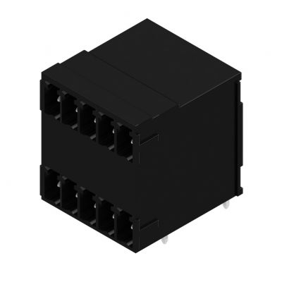 WEIDMULLER SCD 3.81/10/90G 3.2SN BK BX Wtyki PCB (złącza płyty), 3.81 mm, Liczba biegunów: 10, kąt odejścia: 90° 1973130000 /56szt./ (1973130000)
