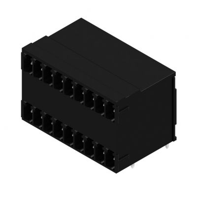 WEIDMULLER SCD 3.81/18/90G 3.2SN BK BX Wtyki PCB (złącza płyty), 3.81 mm, Liczba biegunów: 18, kąt odejścia: 90° 1973170000 /32szt./ (1973170000)