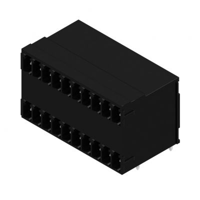WEIDMULLER SCD 3.81/20/90G 3.2SN BK BX Wtyki PCB (złącza płyty), 3.81 mm, Liczba biegunów: 20, kąt odejścia: 90° 1973180000 /28szt./ (1973180000)