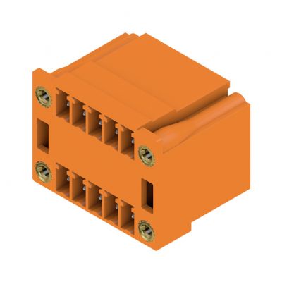 WEIDMULLER SCD 3.81/10/90F 3.2SN OR BX Wtyki PCB (złącza płyty), 3.81 mm, Liczba biegunów: 10, kąt odejścia: 90° 1973290000 /50szt./ (1973290000)