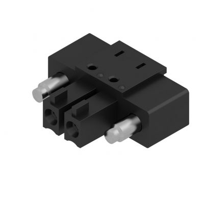 WEIDMULLER BCL-SMT 3.81/02/90F 1.5SN BK BX Wtyki PCB (złącza płyty), 3.81 mm, Liczba biegunów: 2, kąt odejścia: 90° 1975690000 /50szt./ (1975690000)