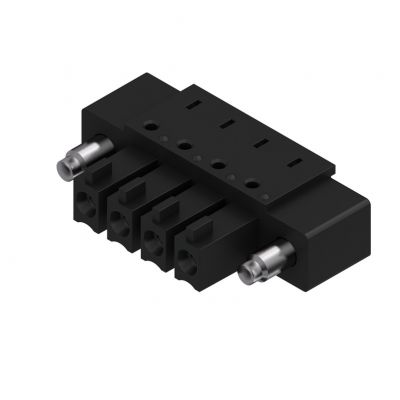 WEIDMULLER BCL-SMT 3.81/04/90F 1.5SN BK BX Wtyki PCB (złącza płyty), 3.81 mm, Liczba biegunów: 4, kąt odejścia: 90° 1975710000 /50szt./ (1975710000)