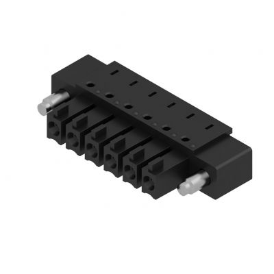 WEIDMULLER BCL-SMT 3.81/06/90F 1.5SN BK BX Wtyki PCB (złącza płyty), 3.81 mm, Liczba biegunów: 6, kąt odejścia: 90° 1975740000 /50szt./ (1975740000)