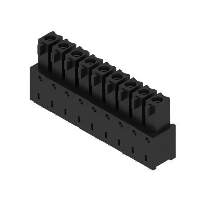 WEIDMULLER BCL-SMT 3.81/09/180 1.5SN BK BX Wtyki PCB (złącza płyty), 3.81 mm, Liczba biegunów: 9, kąt odejścia: 180° 1976590000 /50szt./ (1976590000)