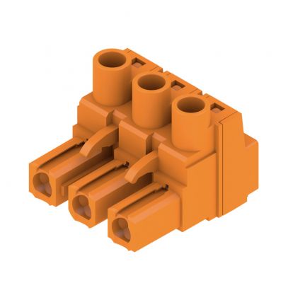 WEIDMULLER BLZ 7.62HP/03/180 SN OR BX Wtyk PCB (złącze wiązki), 7.62 mm, Liczba biegunów: 3, Przyłącze z jarzmem 1980490000 /100szt./ (1980490000)