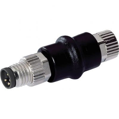 WEIDMULLER SAI-ADAPT-M8/M8 4/3P Adapter czujnik-siłownik, Liczba biegunów: 4, kodowanie: M8 = żadna, M8 / M8, 24 V 1990570000 /1szt./ (1990570000)