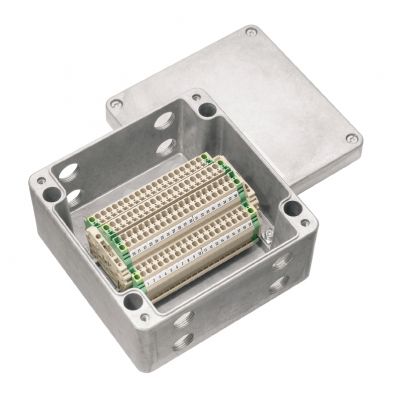 KLIPPON K52 M20ZCSS EX Metalowa obudowa iskrobezpieczna, zamontowana 8000004221 WEIDMULLER (8000004221)