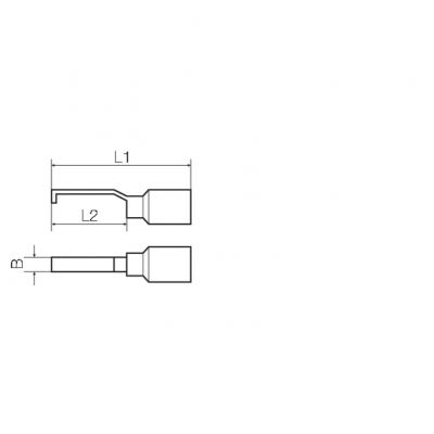 HOOKBLA 1,0-2,5 SW Końcówka kablowa 9036300000 WEIDMULLER (9036300000)