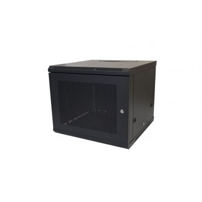 Szafa wisząca 19 cali 9U 600x450 perforowane drzwi CCSW-0604-09UP C&C Partners (CCSW-0604-09UP)
