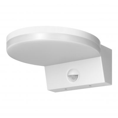 ASPEN LED 15W, oprawa ogrodowa z czujnikiem ruchu PIR, 1300lm, IP65, 4000K, biała (AD-OP-6604WLPMR4)