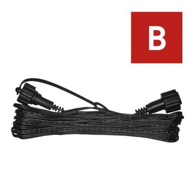 Przedłużacz do oświetlenia łączonego Standard 10m IP44 D1ZB01 EMOS (D1ZB01)