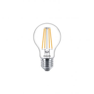 Żarówka LED 8,5W=75W 1055lm 2700K barwa ciepła kulka 8,5-75W E27 A60 827 Szkło przezroczyste PHILIPS (929002025492)