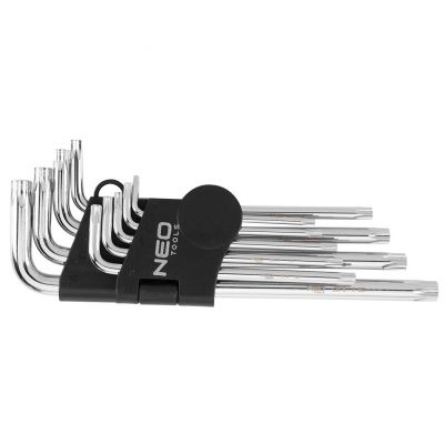 Klucze Torx, z magnesem, zestaw 9 szt, NEO 09-526 GTX (09-526)