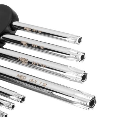 Klucze Torx, z magnesem, zestaw 9 szt, NEO 09-526 GTX (09-526)