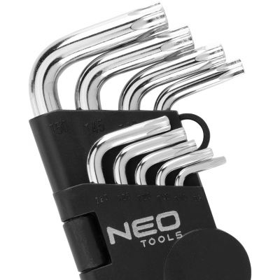 Klucze Torx, z magnesem, zestaw 9 szt, NEO 09-526 GTX (09-526)