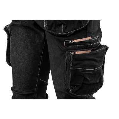 Spodnie robocze jeans denim czarne 81-233 M NEO TOOLS GTX (81-233-M)