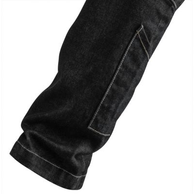 Spodnie robocze jeans denim 5-kieszeni czarne do pasa bawełna L 81-233 NEO GTX (81-233-XL)