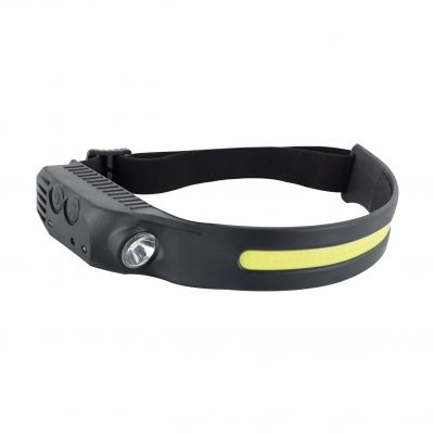 Latarka czołowa czołówka LUME LED 1W+3W 6500K b. zimna USB-C 800mAh IDEUS (04868)