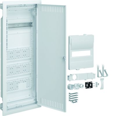 volta hybrid Rozdzielnica hybrydowa podtynkowa 1x12 z płytą montażową VU601PLH HAGER (VU601PLH)