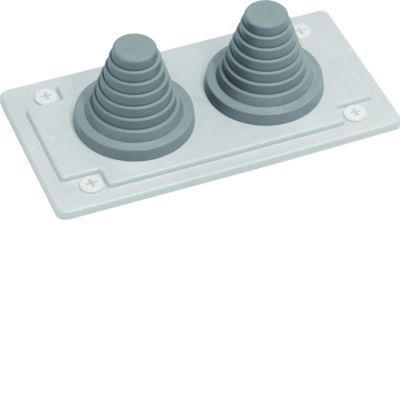 univers Przepust kablowy z dławicami do kabla śr. 23 - 55mm kl. II FZ415S HAGER (FZ415S)