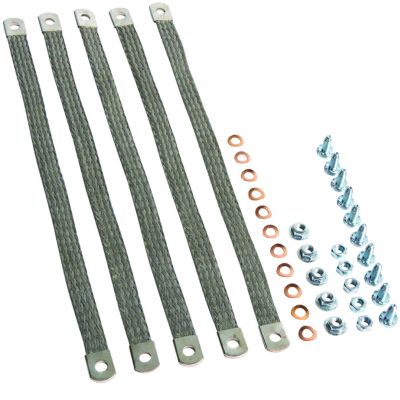 Plecionka uziemiająca płaska 16mm2 300mm FZ403XE HAGER (FZ403XE)