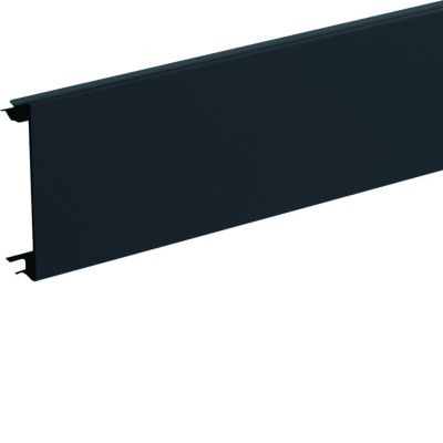 tehalit.BRP Pokrywa kanału 80mm czarny   BRP08029011 HAGER (BRP08029011)