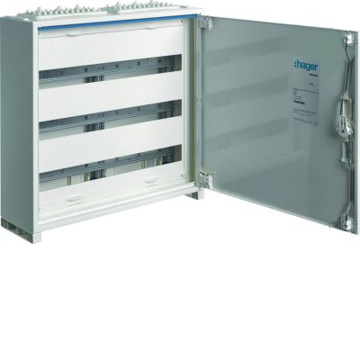 FWB Rozdzielnica kompletna 3rz. 78 M kl. II natynkowa FWB32M2 HAGER (FWB32M2)