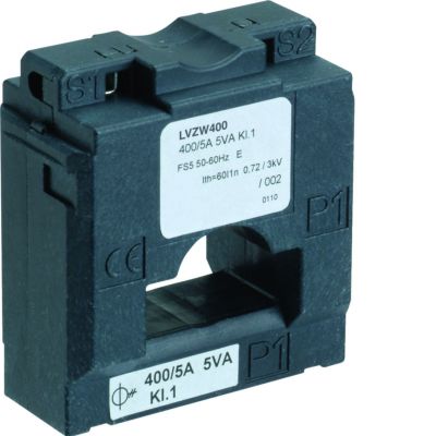 LV przekładnik prąd. rozł.bezp.listw.LVSG NH1/2/3 150/5A 2.5VA kl.1 nieleg. LVZW150 HAGER (LVZW150)