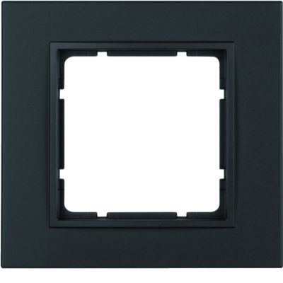 BERKER B.7 Ramka pojedyncza antracyt mat 10116626 HAGER (10116626)