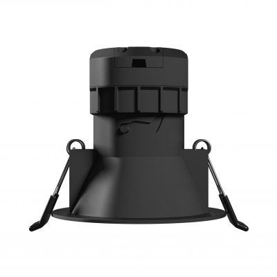 Oprawa sufitowa oczko FIALE CORE COMPLETE DOWNLIGHT 7W ciepła/neutralna/zimna 230V 45ST IP20 UGR<19 FI90X85MM CZARNY OKRĄGŁA (SLI043031CCT_PW)